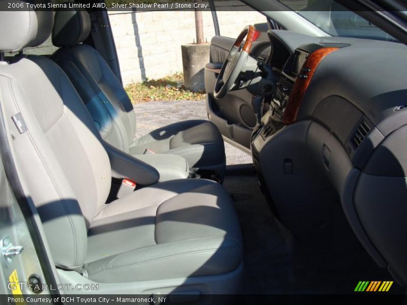 Silver Shadow Pearl / Stone Gray 2006 Toyota Sienna Limited AWD