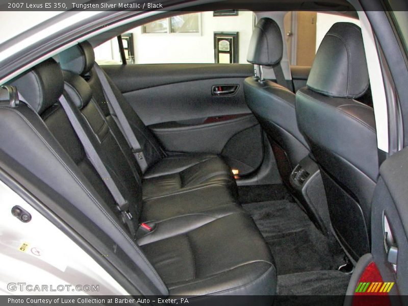 Tungsten Silver Metallic / Black 2007 Lexus ES 350