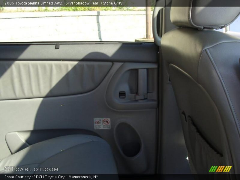 Silver Shadow Pearl / Stone Gray 2006 Toyota Sienna Limited AWD