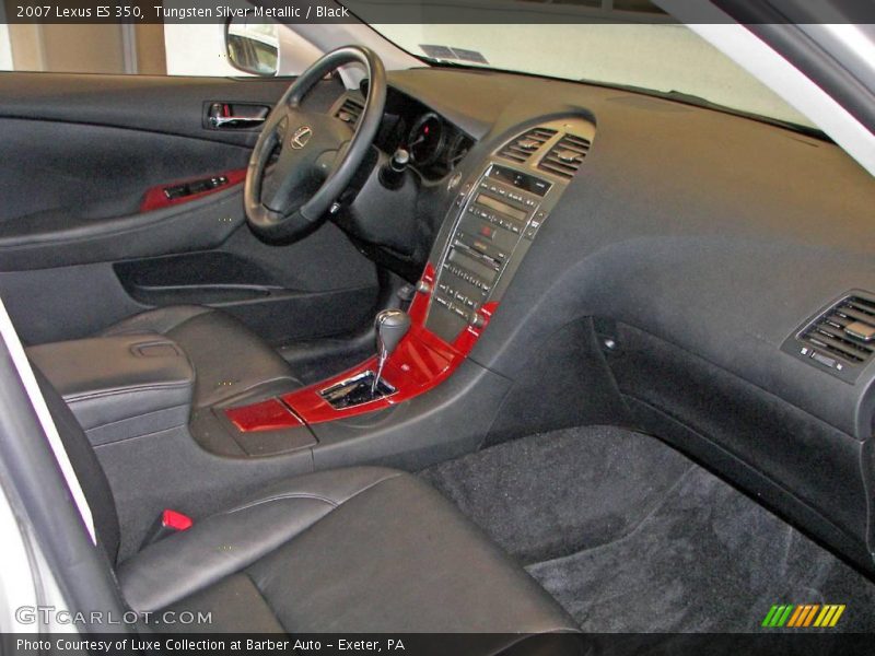 Tungsten Silver Metallic / Black 2007 Lexus ES 350