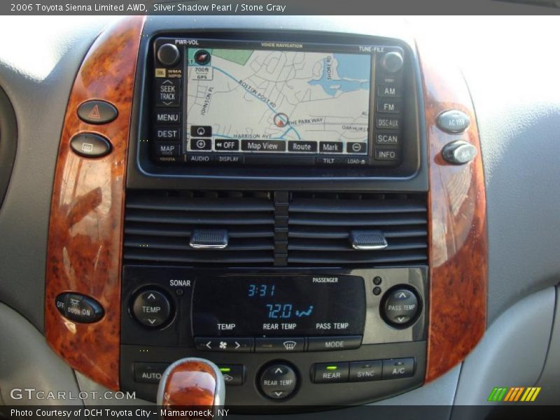 Silver Shadow Pearl / Stone Gray 2006 Toyota Sienna Limited AWD