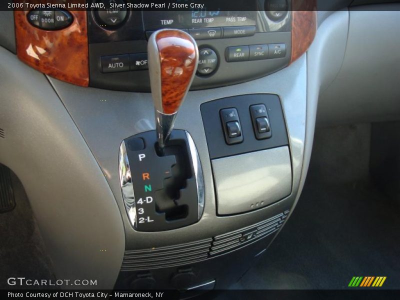 Silver Shadow Pearl / Stone Gray 2006 Toyota Sienna Limited AWD