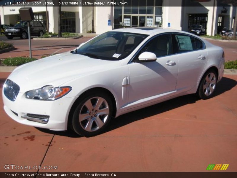 Front 3/4 View of 2011 XF Sport Sedan