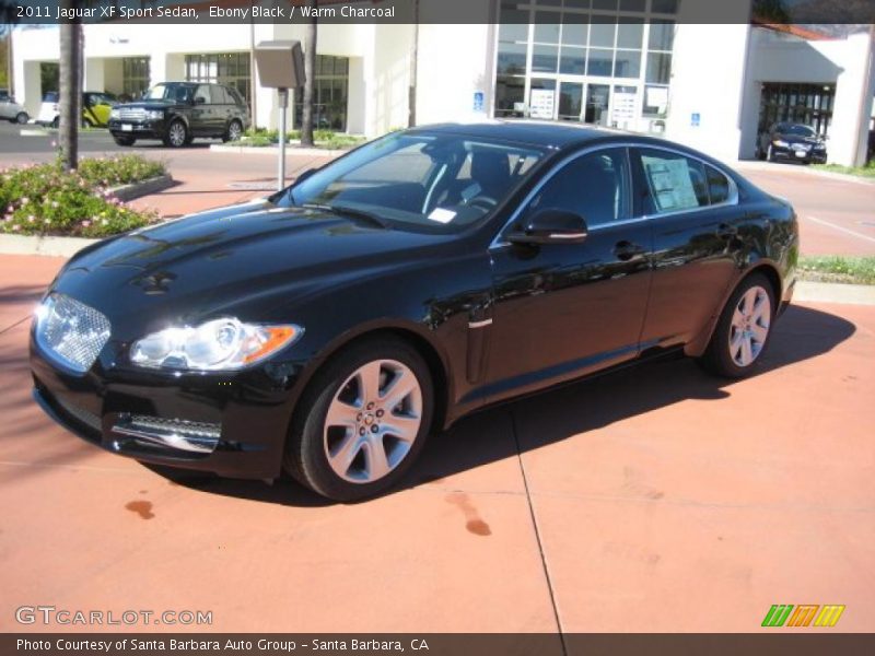 Front 3/4 View of 2011 XF Sport Sedan