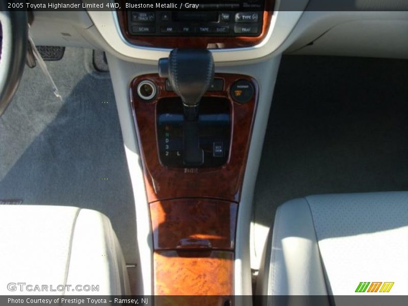 Bluestone Metallic / Gray 2005 Toyota Highlander Limited 4WD