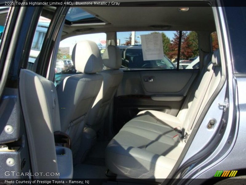 Bluestone Metallic / Gray 2005 Toyota Highlander Limited 4WD