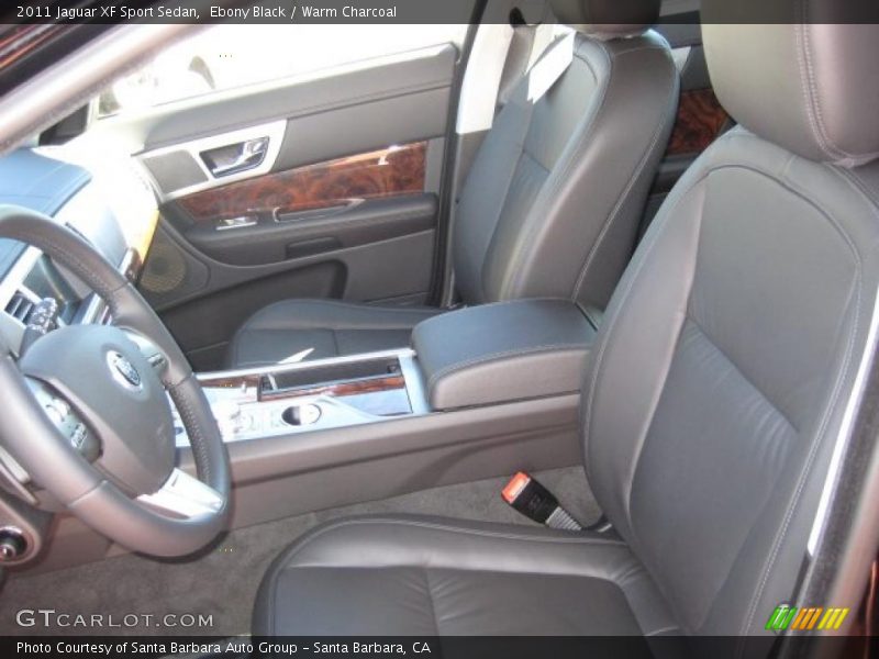  2011 XF Sport Sedan Warm Charcoal Interior
