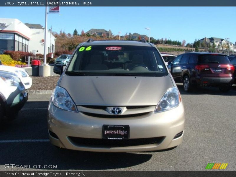 Desert Sand Mica / Taupe 2006 Toyota Sienna LE