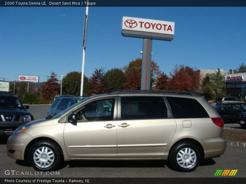 Desert Sand Mica / Taupe 2006 Toyota Sienna LE