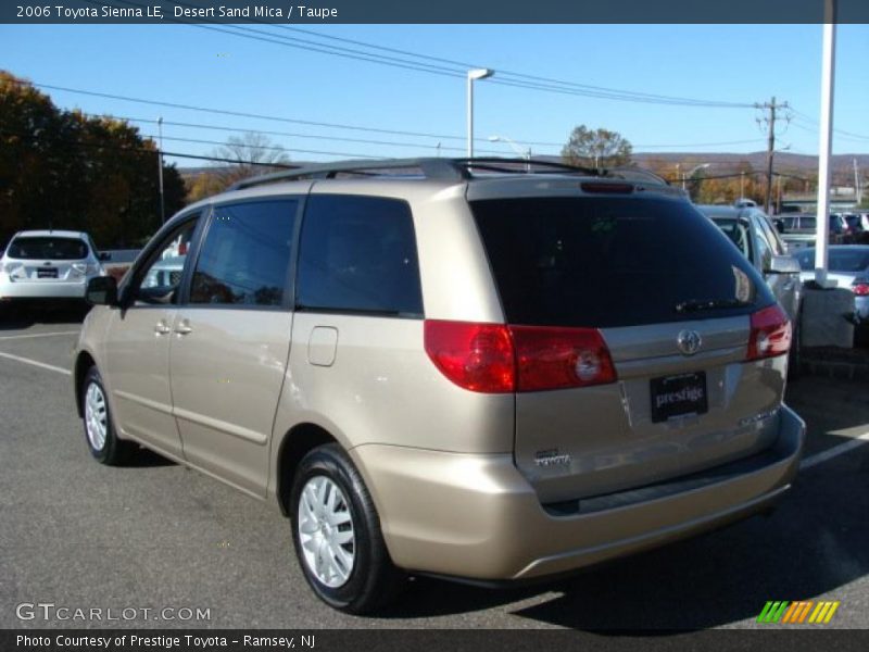 Desert Sand Mica / Taupe 2006 Toyota Sienna LE
