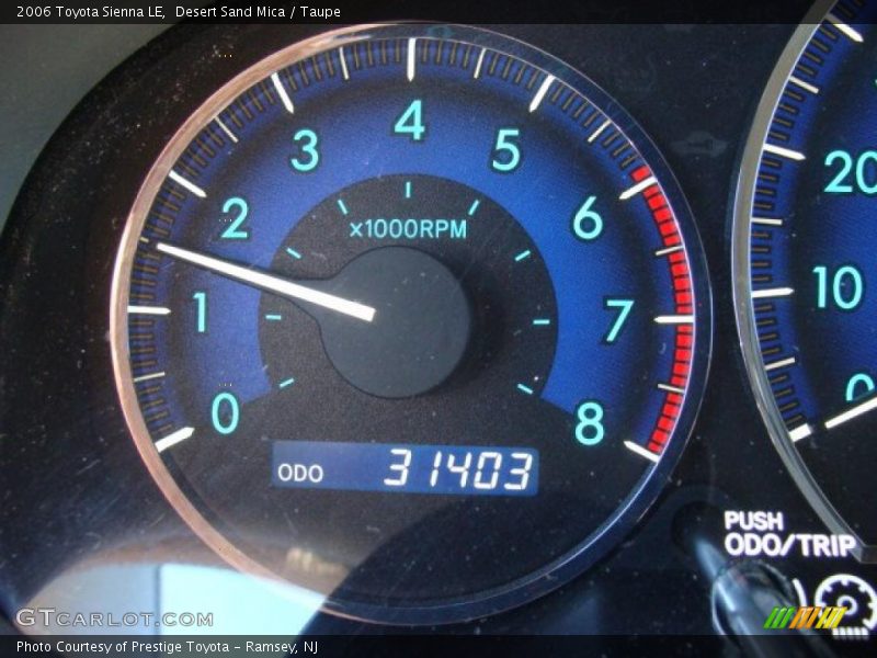 Desert Sand Mica / Taupe 2006 Toyota Sienna LE