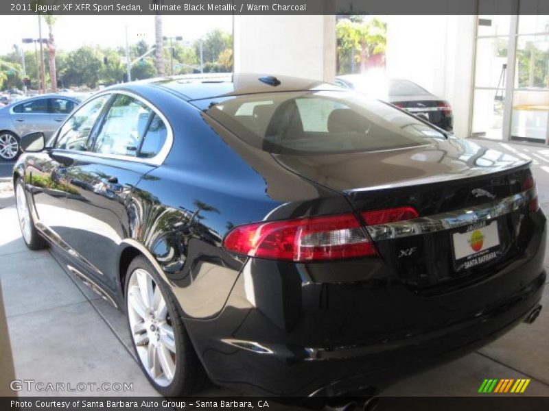 Ultimate Black Metallic / Warm Charcoal 2011 Jaguar XF XFR Sport Sedan