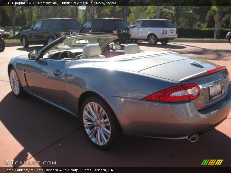 Lunar Grey Metallic / Ivory/Oyster 2011 Jaguar XK XK Convertible