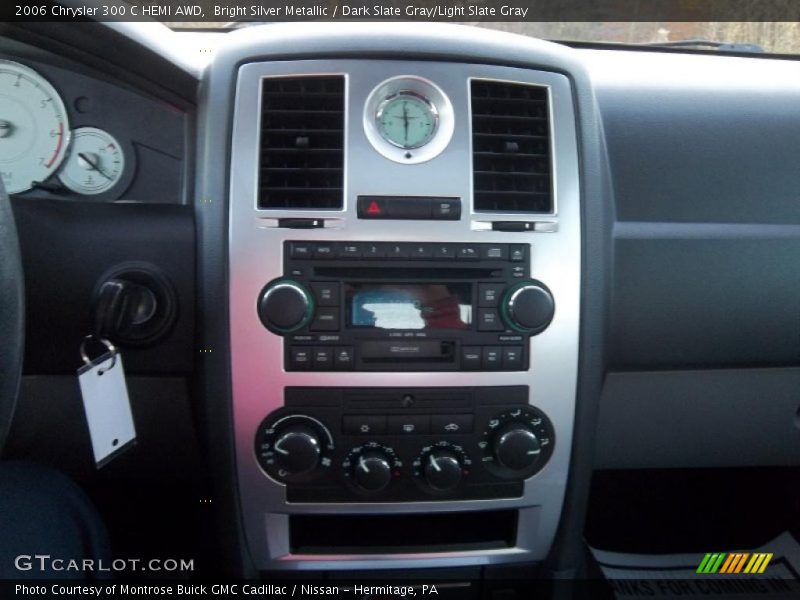 Bright Silver Metallic / Dark Slate Gray/Light Slate Gray 2006 Chrysler 300 C HEMI AWD