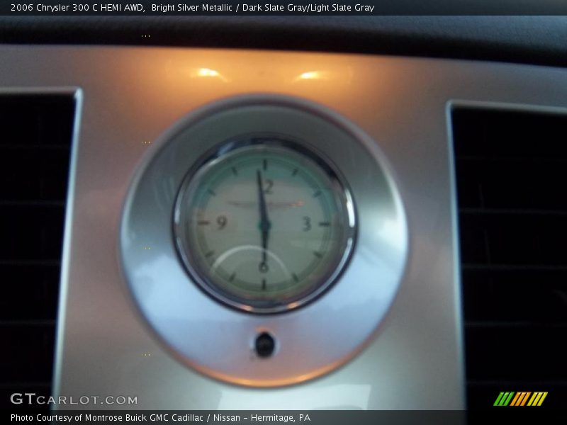 Bright Silver Metallic / Dark Slate Gray/Light Slate Gray 2006 Chrysler 300 C HEMI AWD