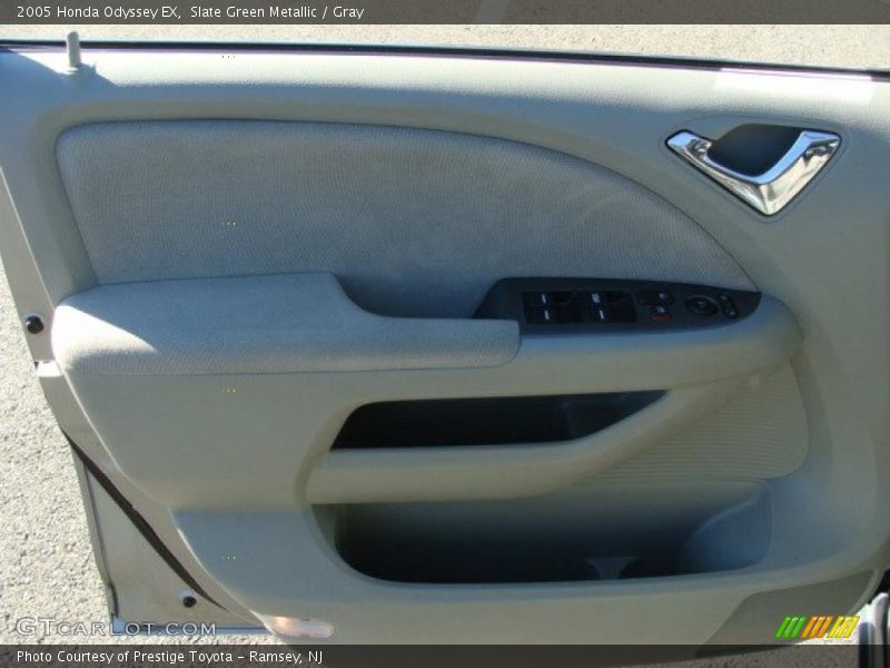 Slate Green Metallic / Gray 2005 Honda Odyssey EX