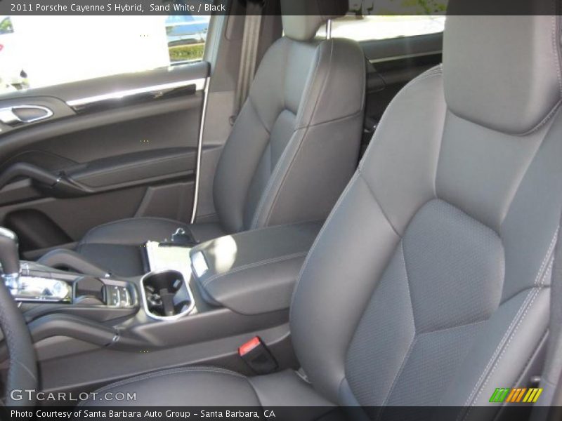  2011 Cayenne S Hybrid Black Interior