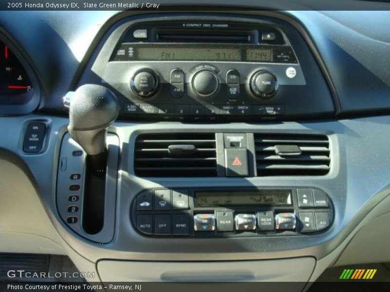 Slate Green Metallic / Gray 2005 Honda Odyssey EX