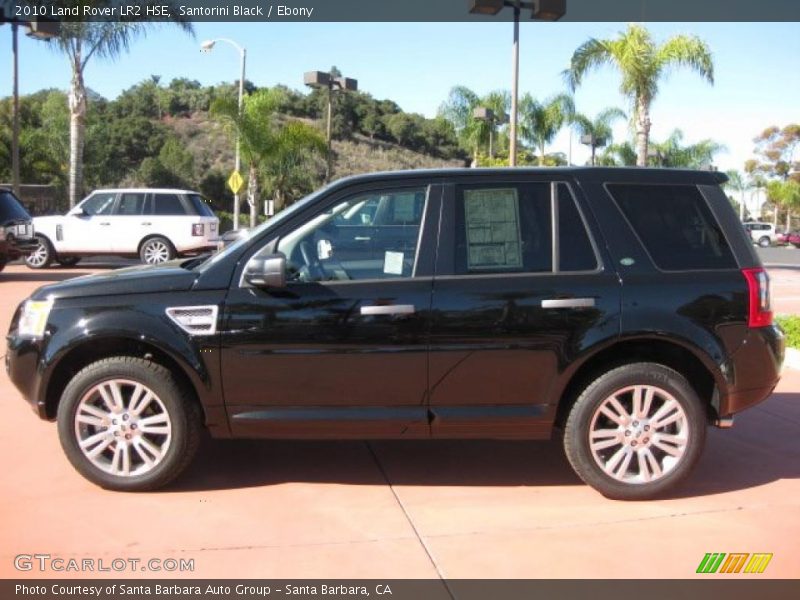 Santorini Black / Ebony 2010 Land Rover LR2 HSE