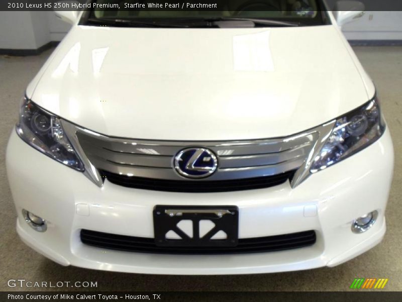 Starfire White Pearl / Parchment 2010 Lexus HS 250h Hybrid Premium