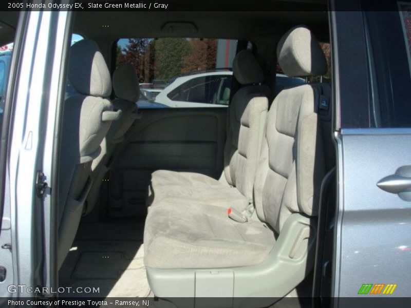 Slate Green Metallic / Gray 2005 Honda Odyssey EX