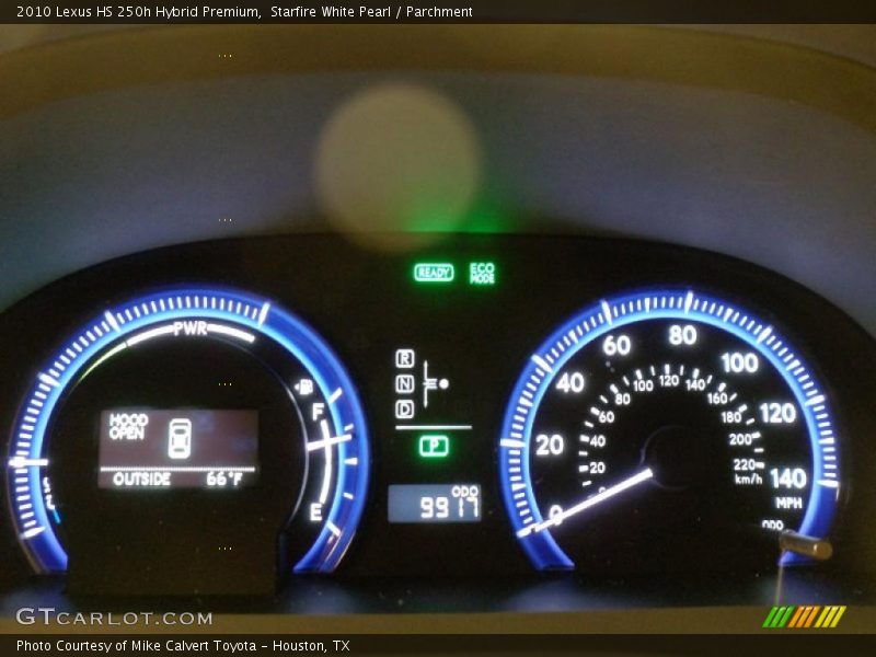  2010 HS 250h Hybrid Premium 250h Hybrid Premium Gauges