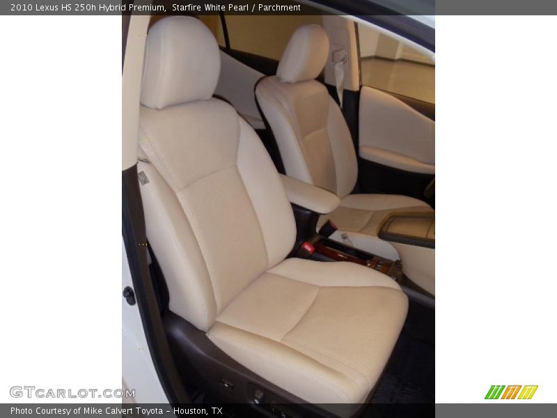  2010 HS 250h Hybrid Premium Parchment Interior