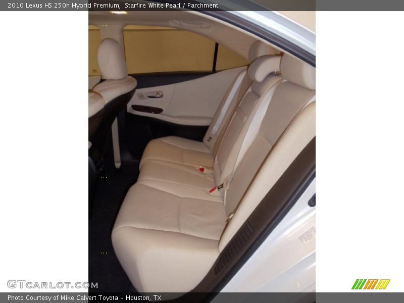  2010 HS 250h Hybrid Premium Parchment Interior