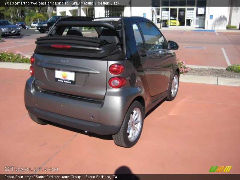  2010 fortwo passion cabriolet Gray Metallic