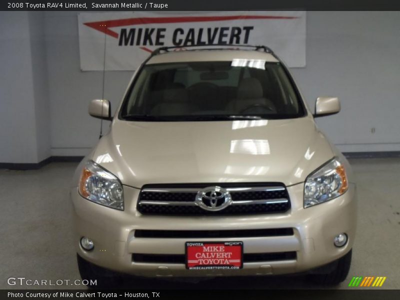 Savannah Metallic / Taupe 2008 Toyota RAV4 Limited