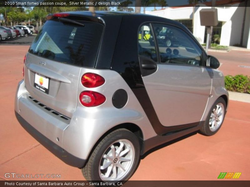  2010 fortwo passion coupe Silver Metallic