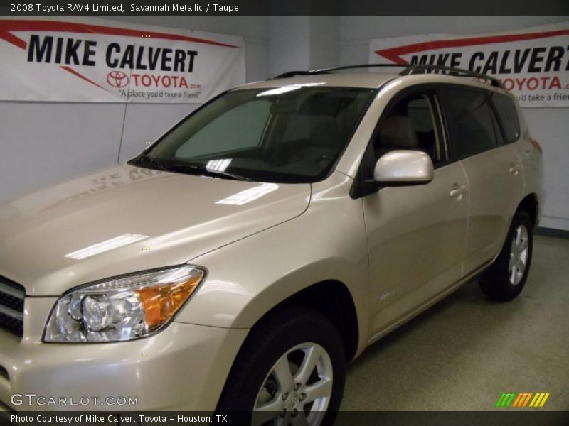 Savannah Metallic / Taupe 2008 Toyota RAV4 Limited