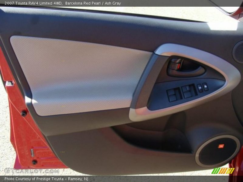 Barcelona Red Pearl / Ash Gray 2007 Toyota RAV4 Limited 4WD