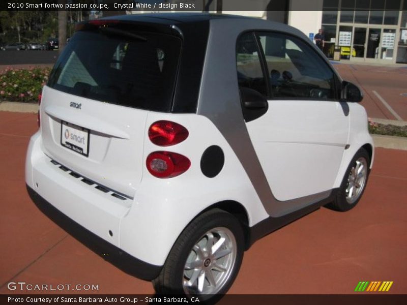  2010 fortwo passion coupe Crystal White