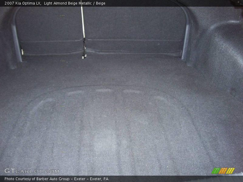 Light Almond Beige Metallic / Beige 2007 Kia Optima LX