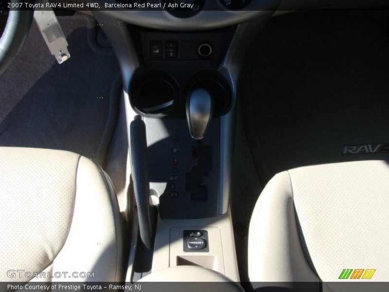 Barcelona Red Pearl / Ash Gray 2007 Toyota RAV4 Limited 4WD