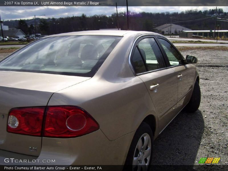 Light Almond Beige Metallic / Beige 2007 Kia Optima LX