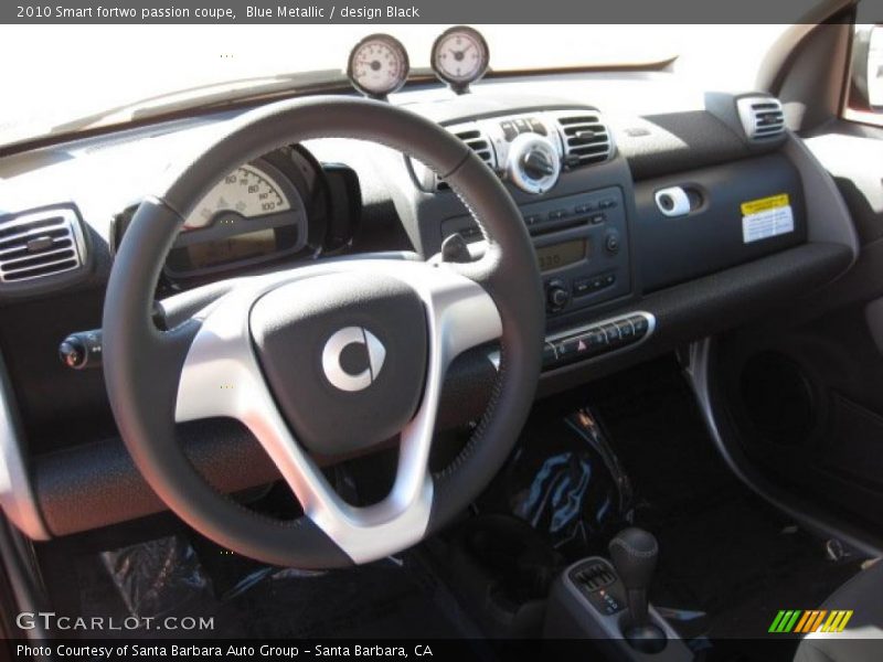 Dashboard of 2010 fortwo passion coupe