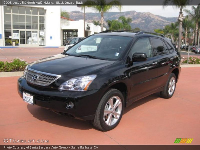 Black Onyx / Black 2008 Lexus RX 400h AWD Hybrid