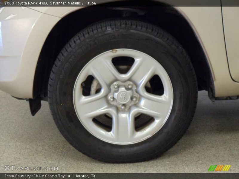 Savannah Metallic / Taupe 2008 Toyota RAV4 4WD
