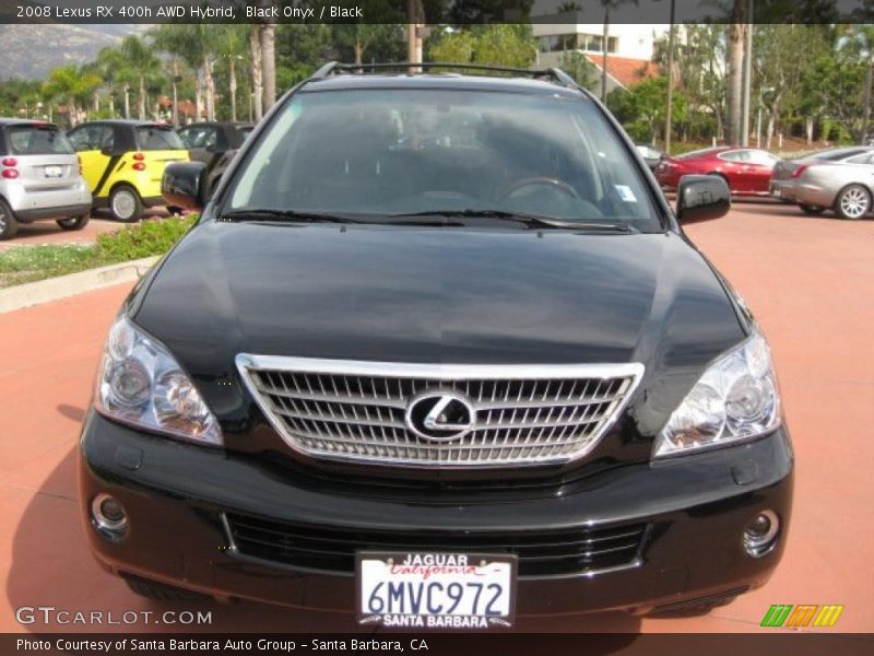 Black Onyx / Black 2008 Lexus RX 400h AWD Hybrid