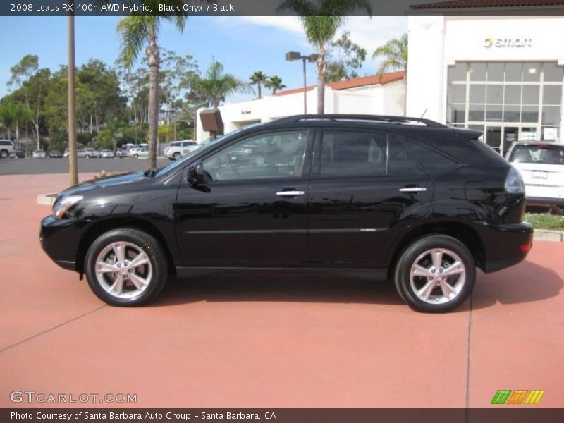 Black Onyx / Black 2008 Lexus RX 400h AWD Hybrid