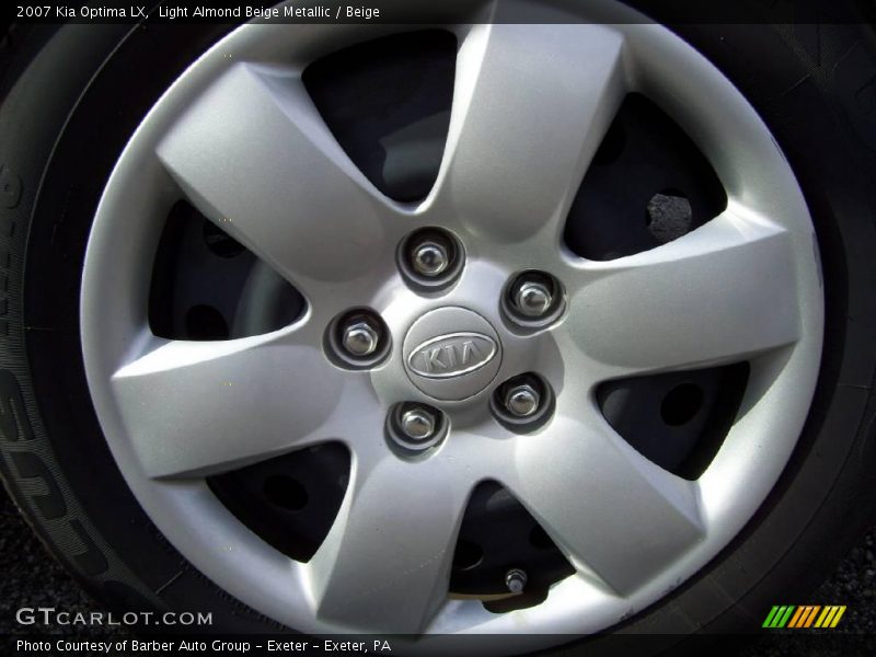 Light Almond Beige Metallic / Beige 2007 Kia Optima LX