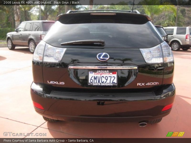 Black Onyx / Black 2008 Lexus RX 400h AWD Hybrid