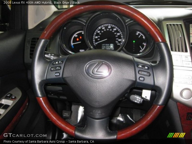 Black Onyx / Black 2008 Lexus RX 400h AWD Hybrid