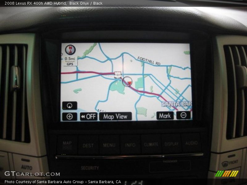 Black Onyx / Black 2008 Lexus RX 400h AWD Hybrid