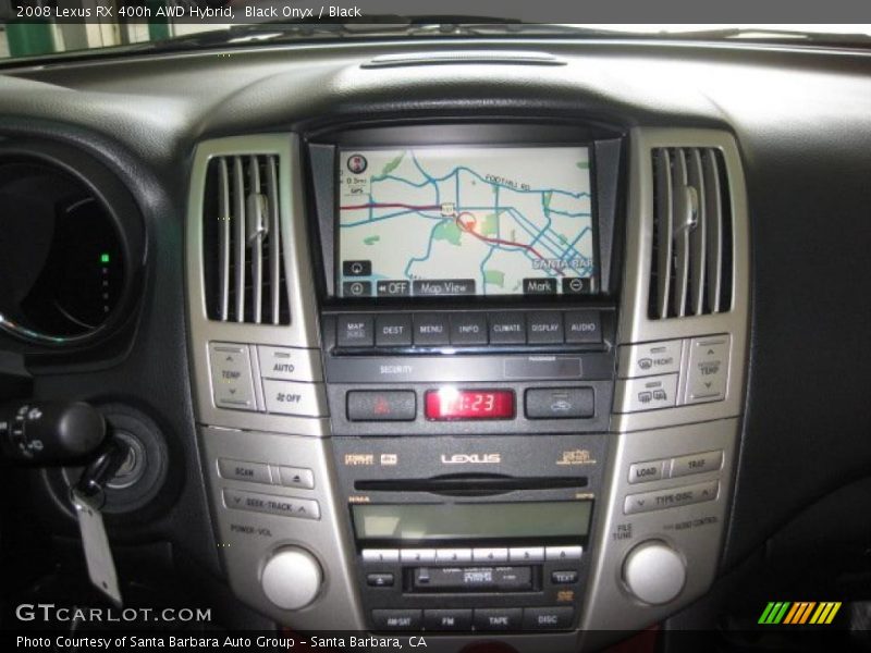 Black Onyx / Black 2008 Lexus RX 400h AWD Hybrid