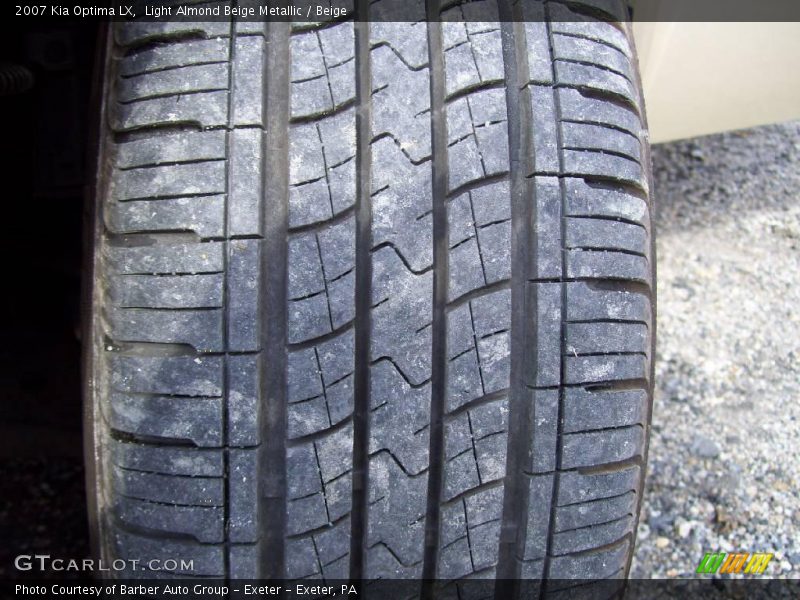 Light Almond Beige Metallic / Beige 2007 Kia Optima LX