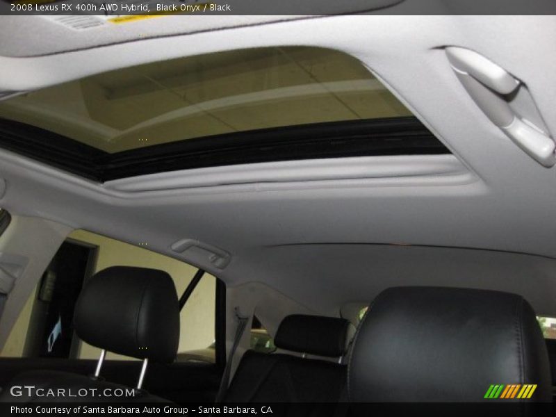 Black Onyx / Black 2008 Lexus RX 400h AWD Hybrid