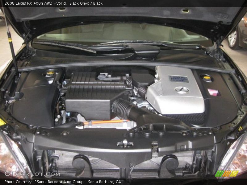 Black Onyx / Black 2008 Lexus RX 400h AWD Hybrid